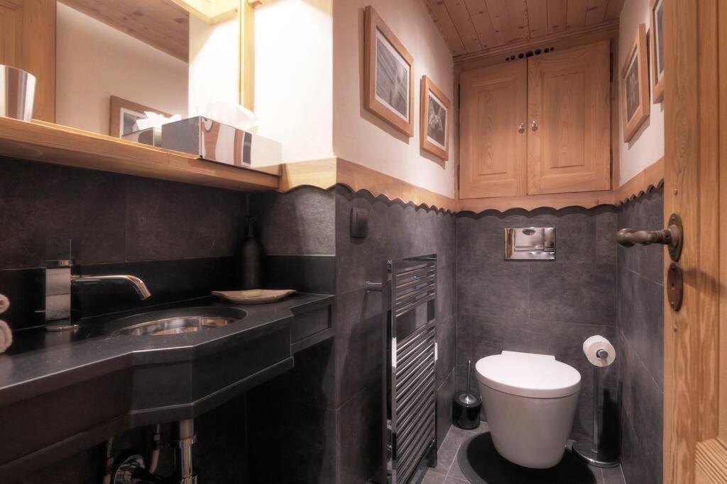 Apartamento Duplex Chaleureux Au Coeur De Megeve 2 P Exterior foto